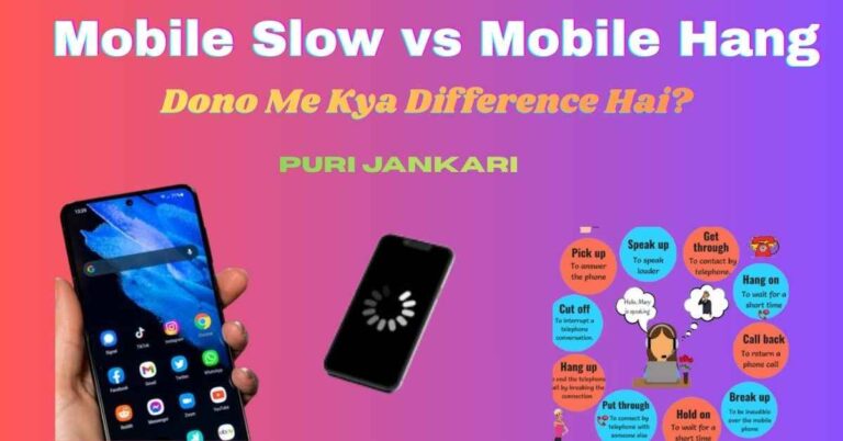 mobile hang vs mobile Hang Difference